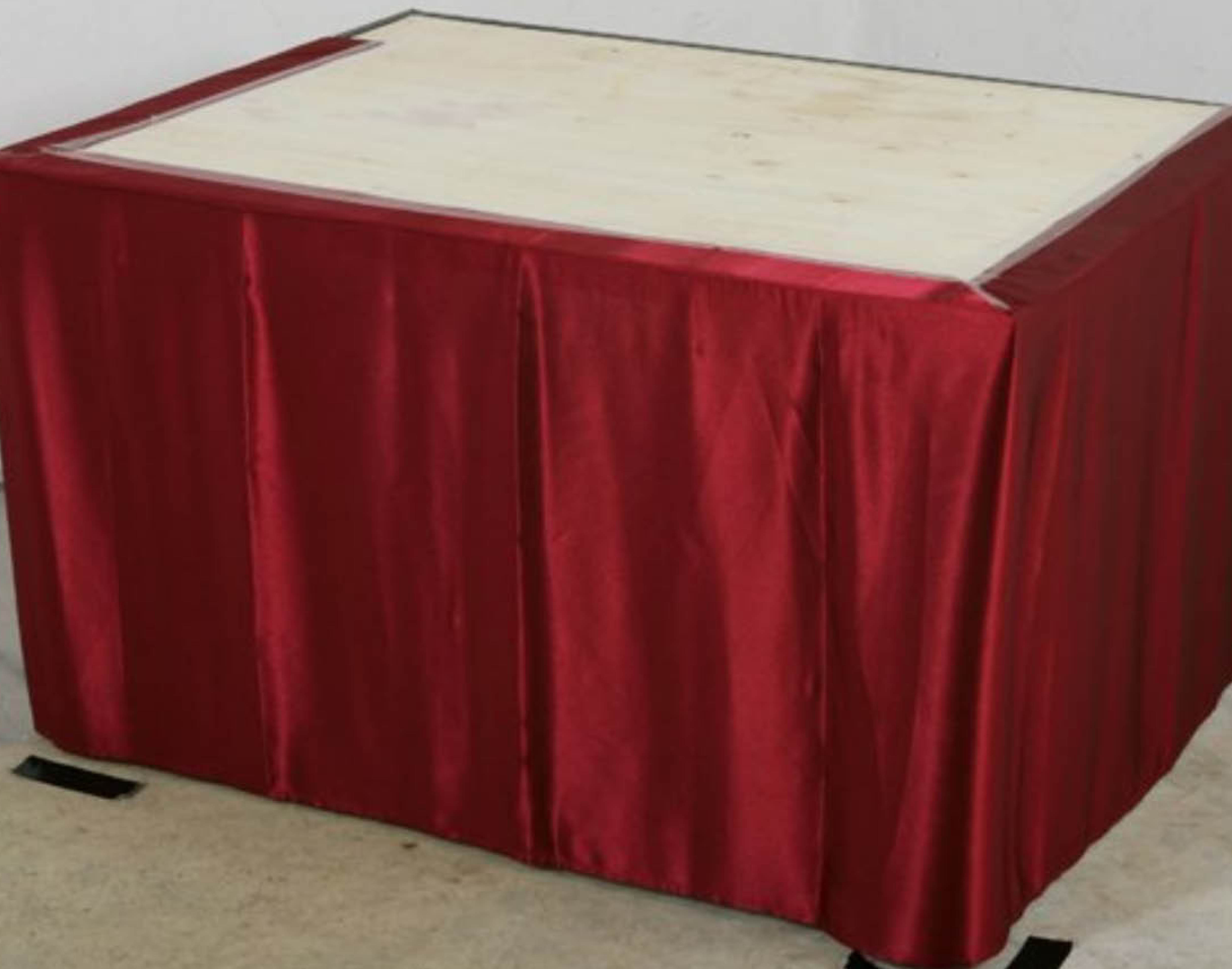 TISCHROCK BURGUNDERROT 3m